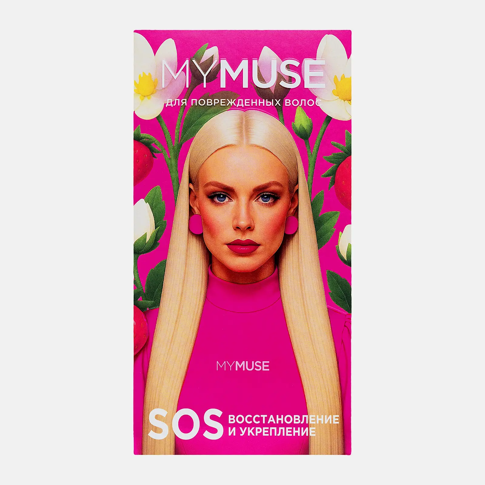 Подарочный набор для волос SOS-восстановление Mymuse Шампунь 250мл + Бальзам 250мл в ассортименте