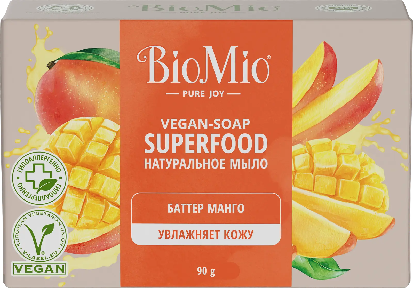 Изображение товара Мыло BioMio натуральное Манго 90г