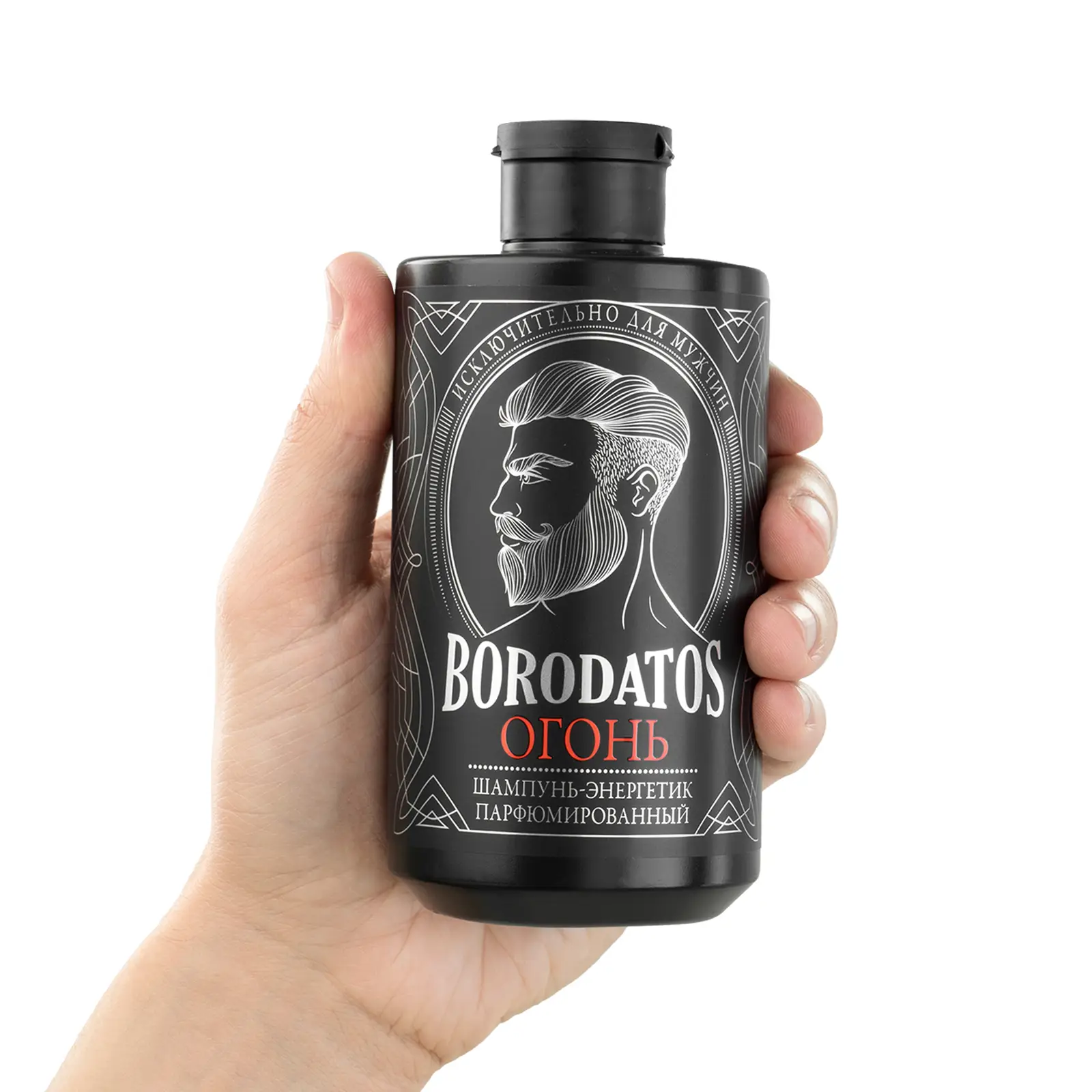 Шампунь-энергетик Borodatos Огонь 400мл