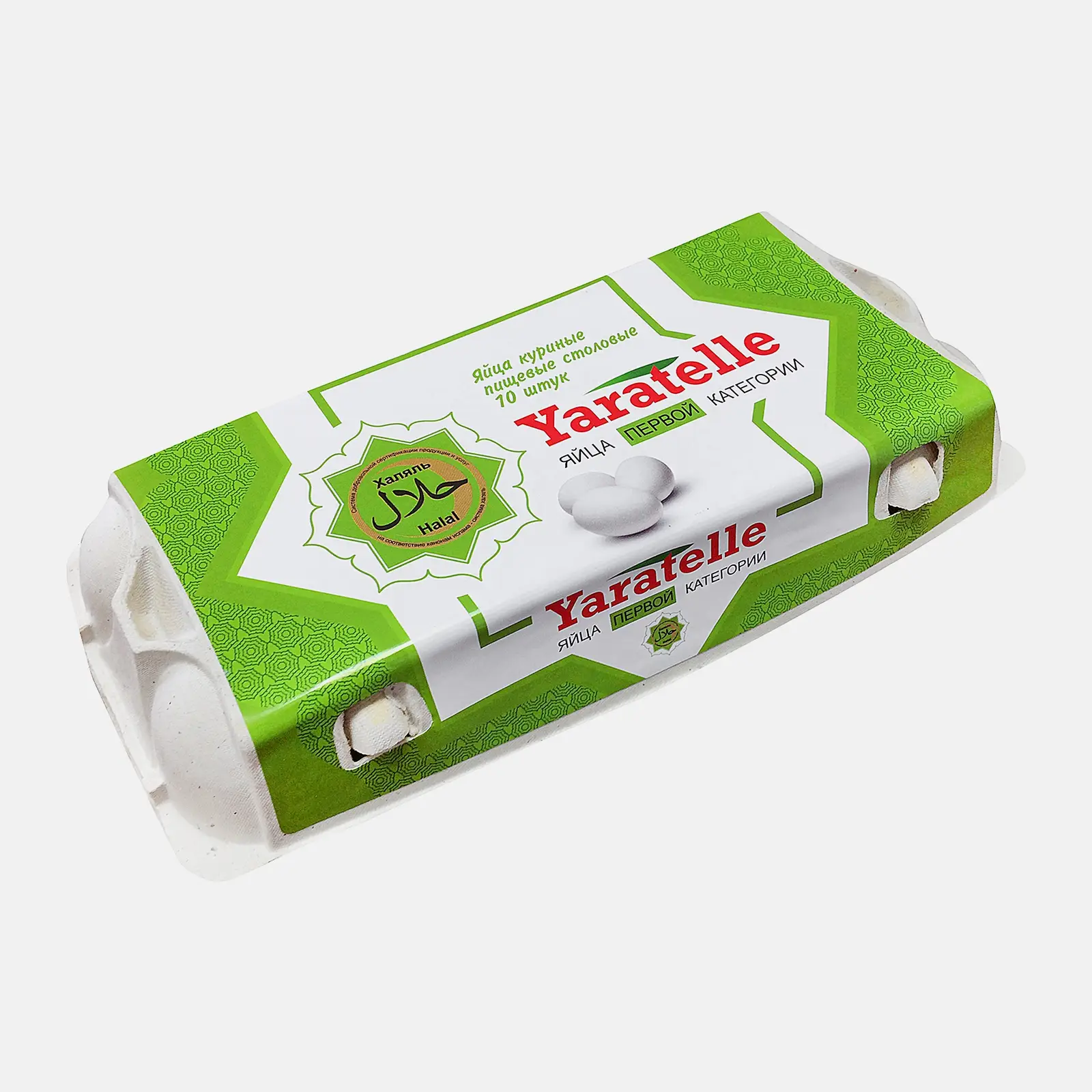 Изображение товара Яйцо куриное Yaratelle С1 Халяль 10 шт свежие яйца высокого качества