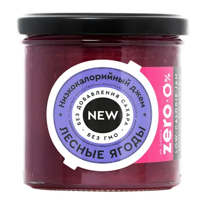 Изображение товара Джем Лесные ягоды низкокалорийный Mr Djemius Zero 270г