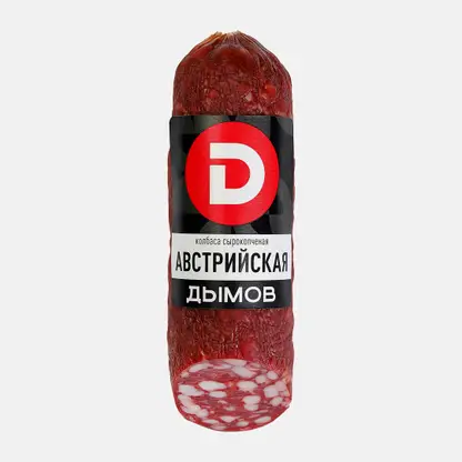 Колбаса Дымов Австрийская классика сырокопченая 230г
