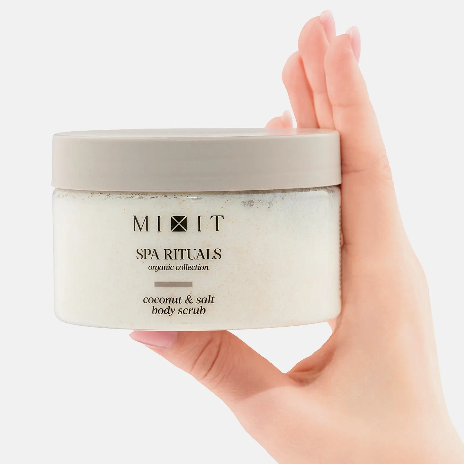Подарочный набор для тела Coconat Mixit Баттер 250г + Скраб 300г + Массажная щетка в ассортименте - фото 2
