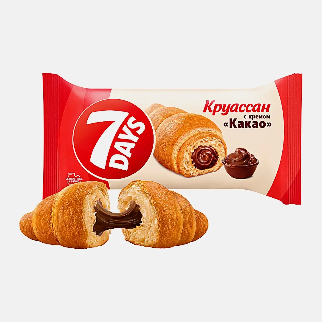 Круассан с кремом Какао 7Days 65г