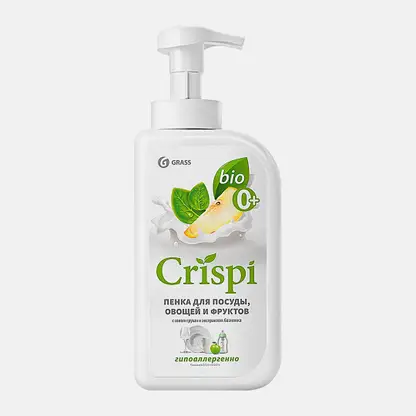 Пенка для мытья посуды Crispi Груша базилик 550мл