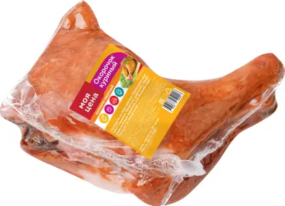 Изображение товара Окорочок цыпленка-бройлера Моя цена копчено-вареный весовой