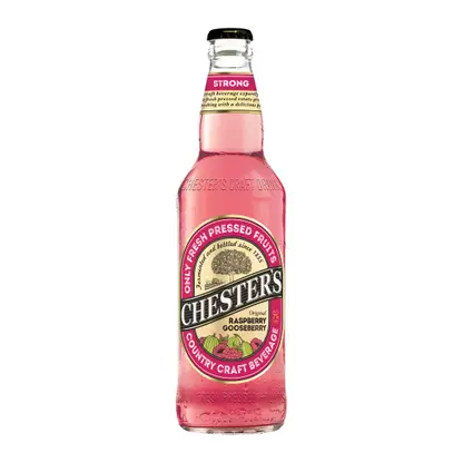 Пивной напиток Chesters Оригинальный Малина-Крыжовник 7% 450мл