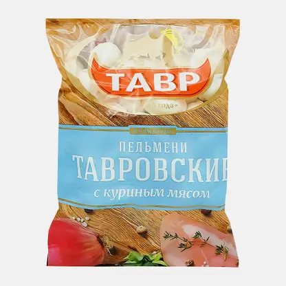 Пельмени Тавр Тавровские с курицей 1кг