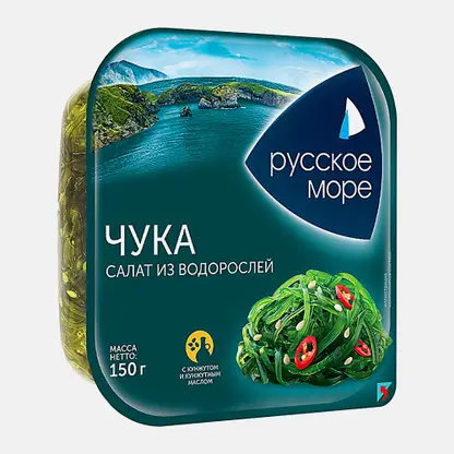 Салат Чука из морских водорослей Русское Море 150г