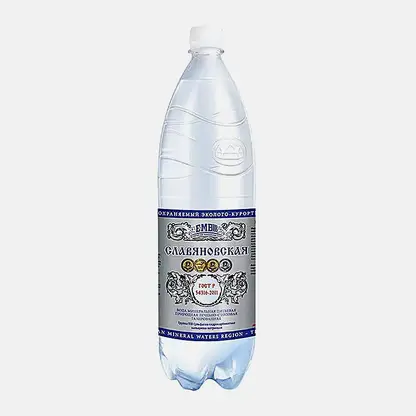 Газированная Минеральная вода Славяновская 1.5л