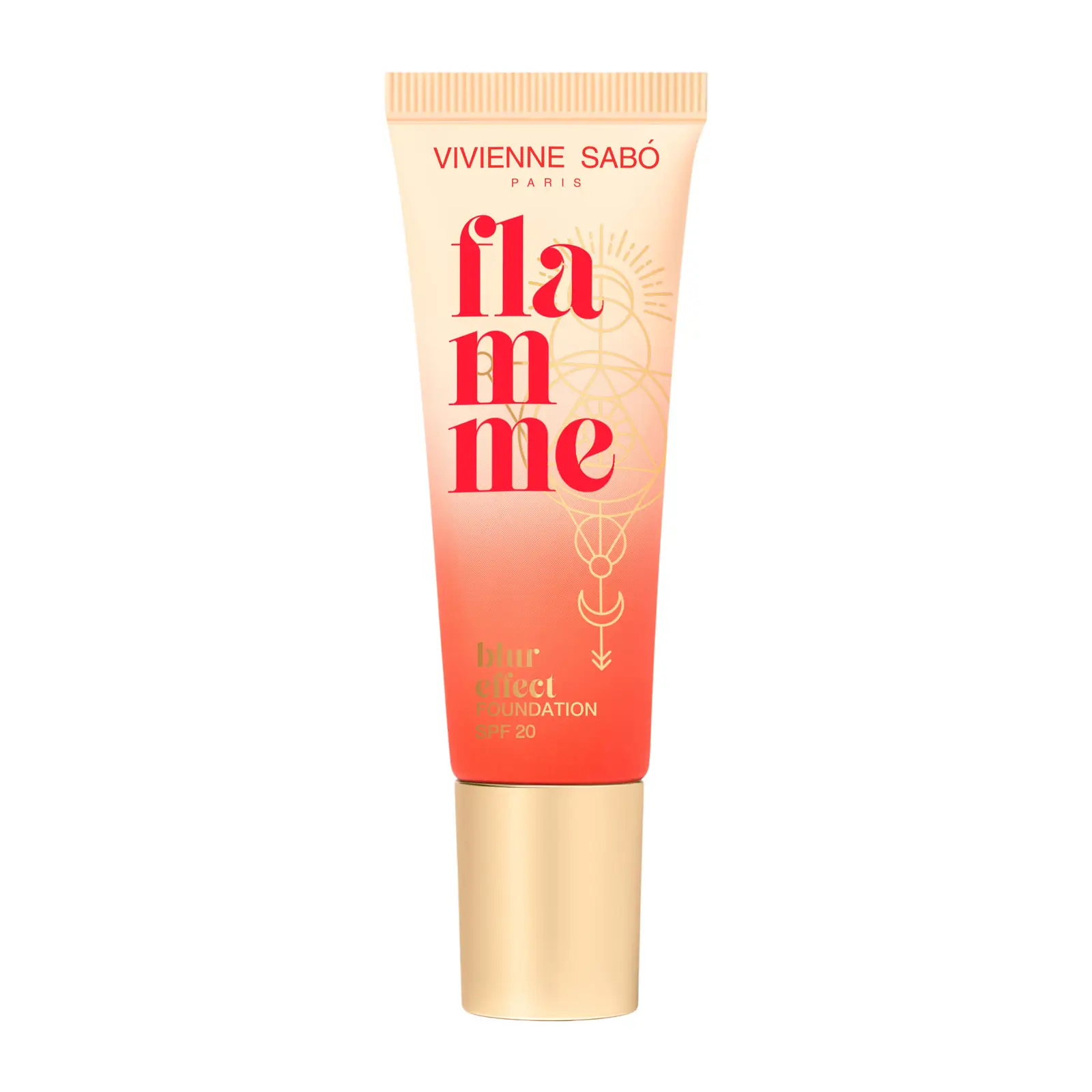 Тональная основа для лица с SPF Flamme тон 02 Vivienne Sabo