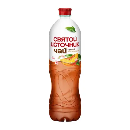 Изображение товара Чай черный Святой источник Персик-жасмин 1л