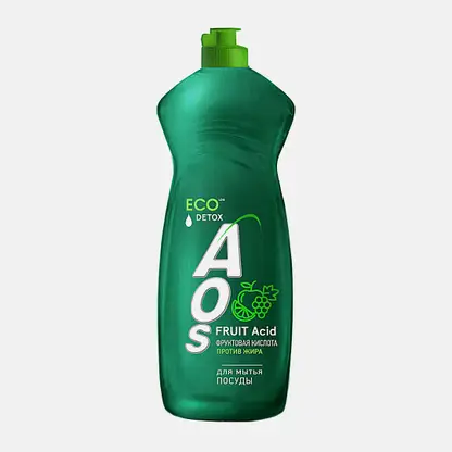 Средство для мытья посуды Aos Detox Фруктовая кислота 900г