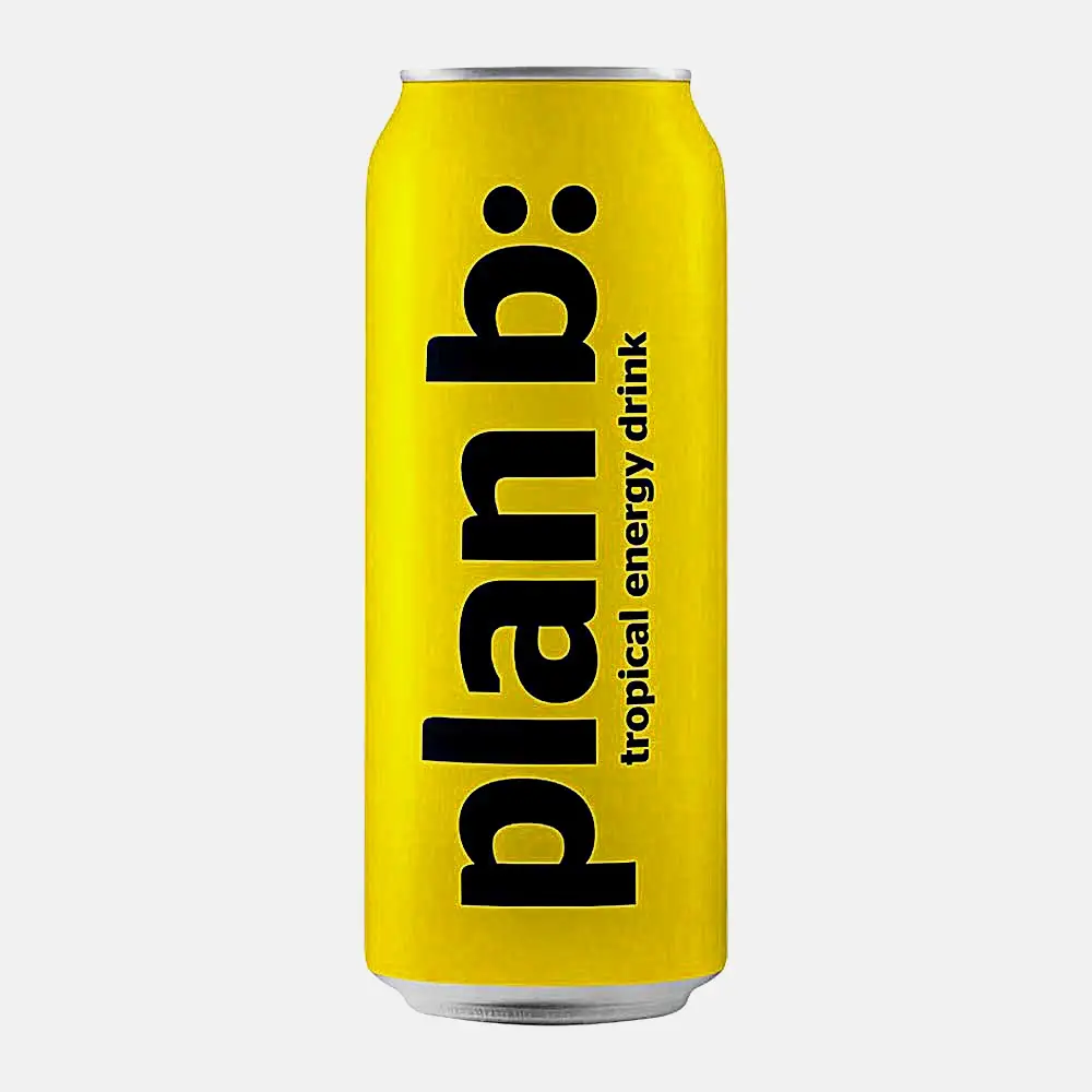 Изображение товара Энергетический напиток Тропик Plan B 450 мл натуральные соки витамины кофеин