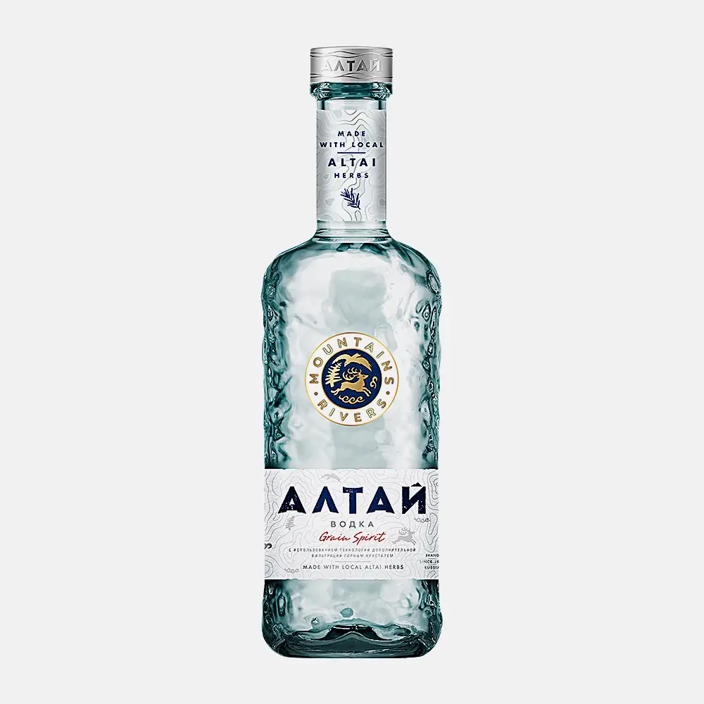 Изображение товара Водка Алтай 40% 500 мл - качественный алкогольный напиток