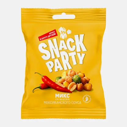 Ореховый микс со вкусом мексиканского соуса Snack Party 70г