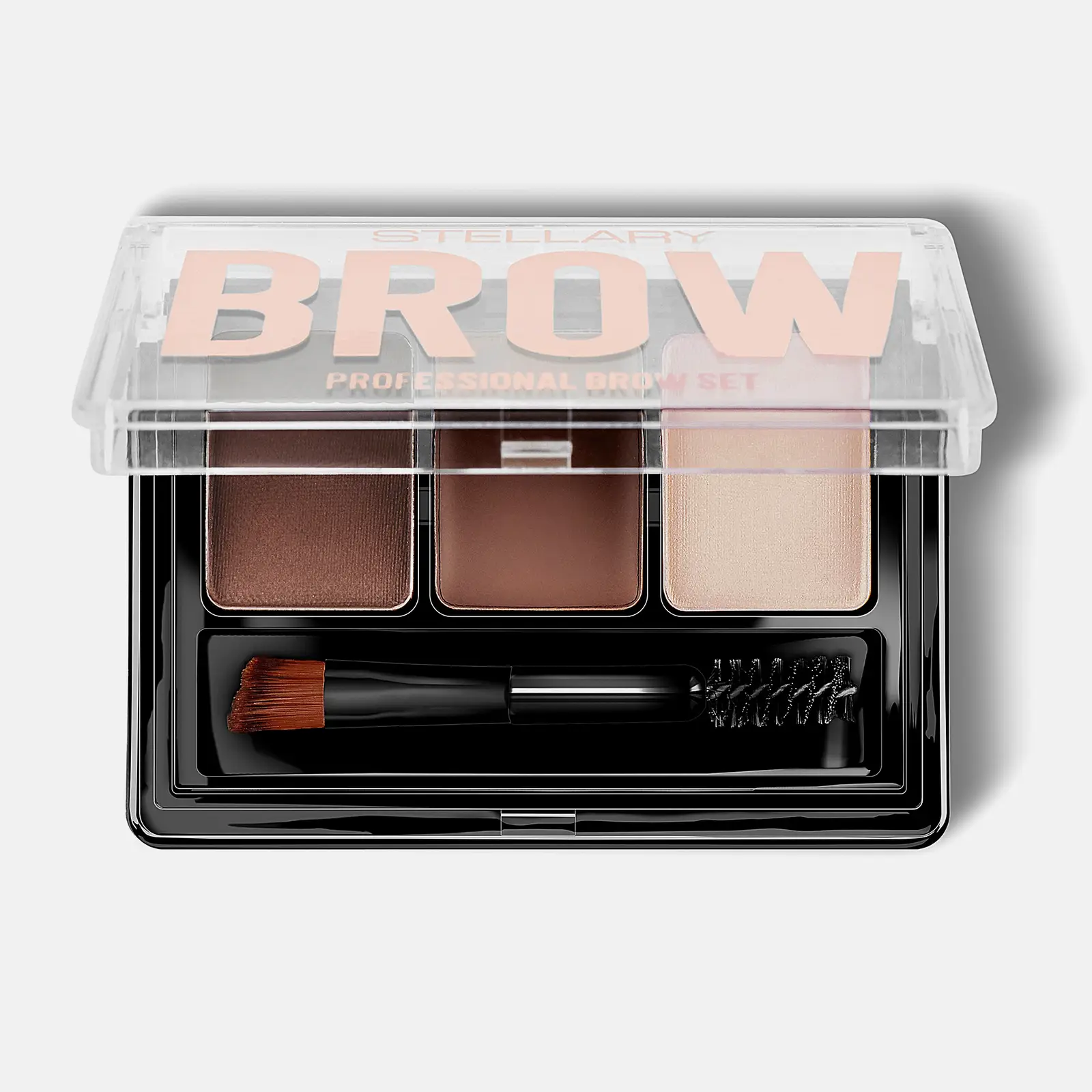 Набор для бровей тон 02 Brunet Stellary