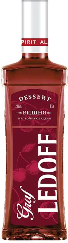 Изображение товара Настойка Graf Ledoff Dessert Vishnya 20% 500мл