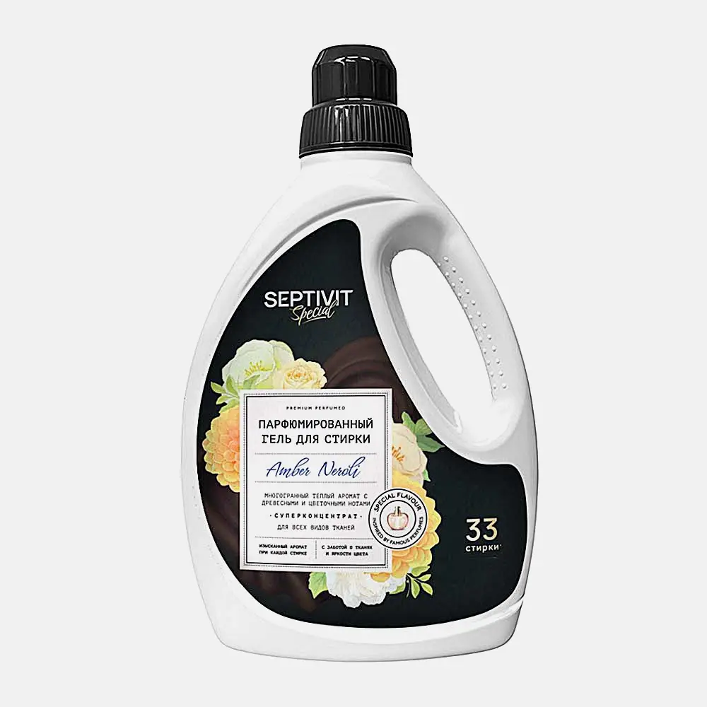 Кондиционер для белья Amber Neroli Septivit Special 1л Кондиционер для белья Amber Neroli Septivit Special 1л