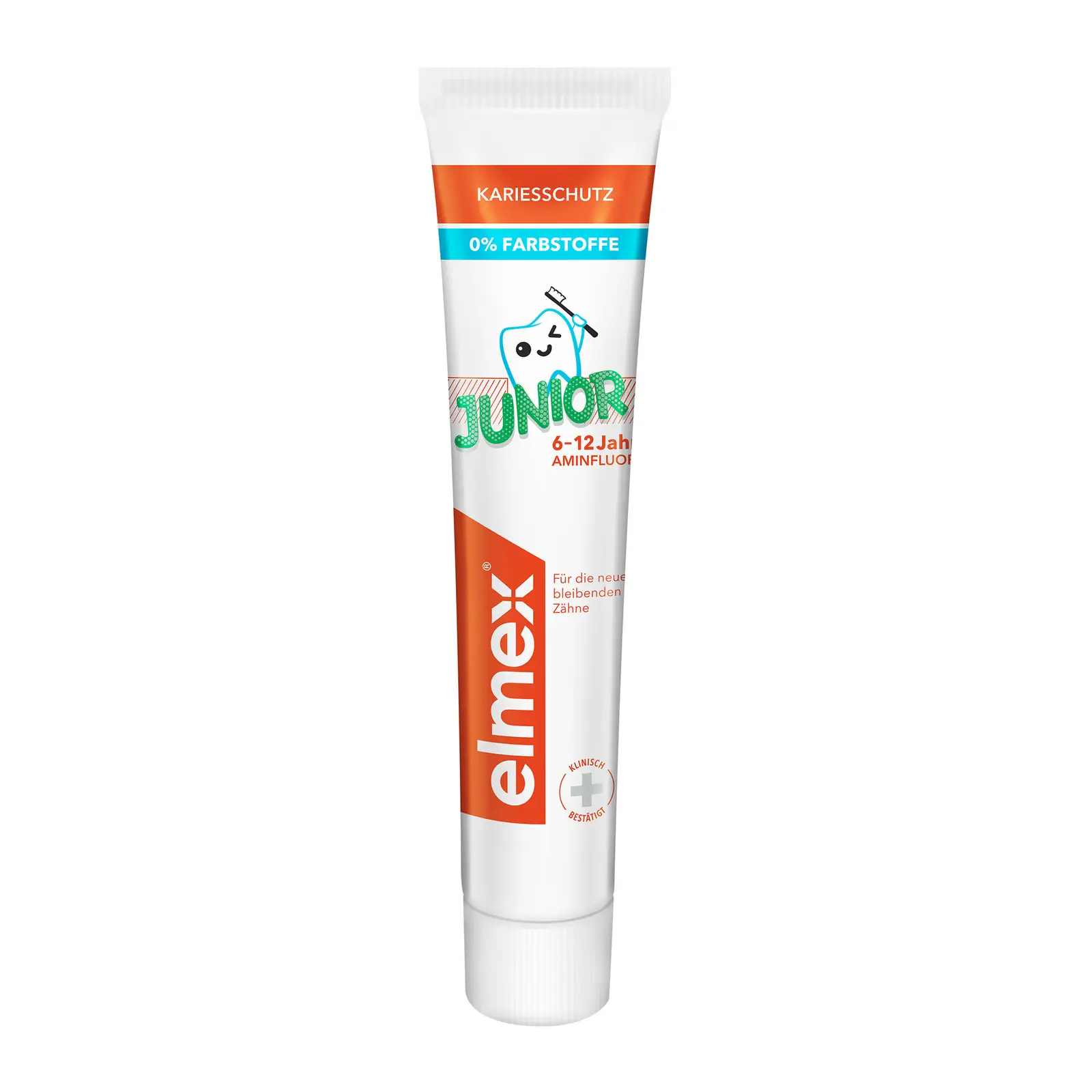 Зубная паста Elmex Junior детская 6-12 лет 75мл