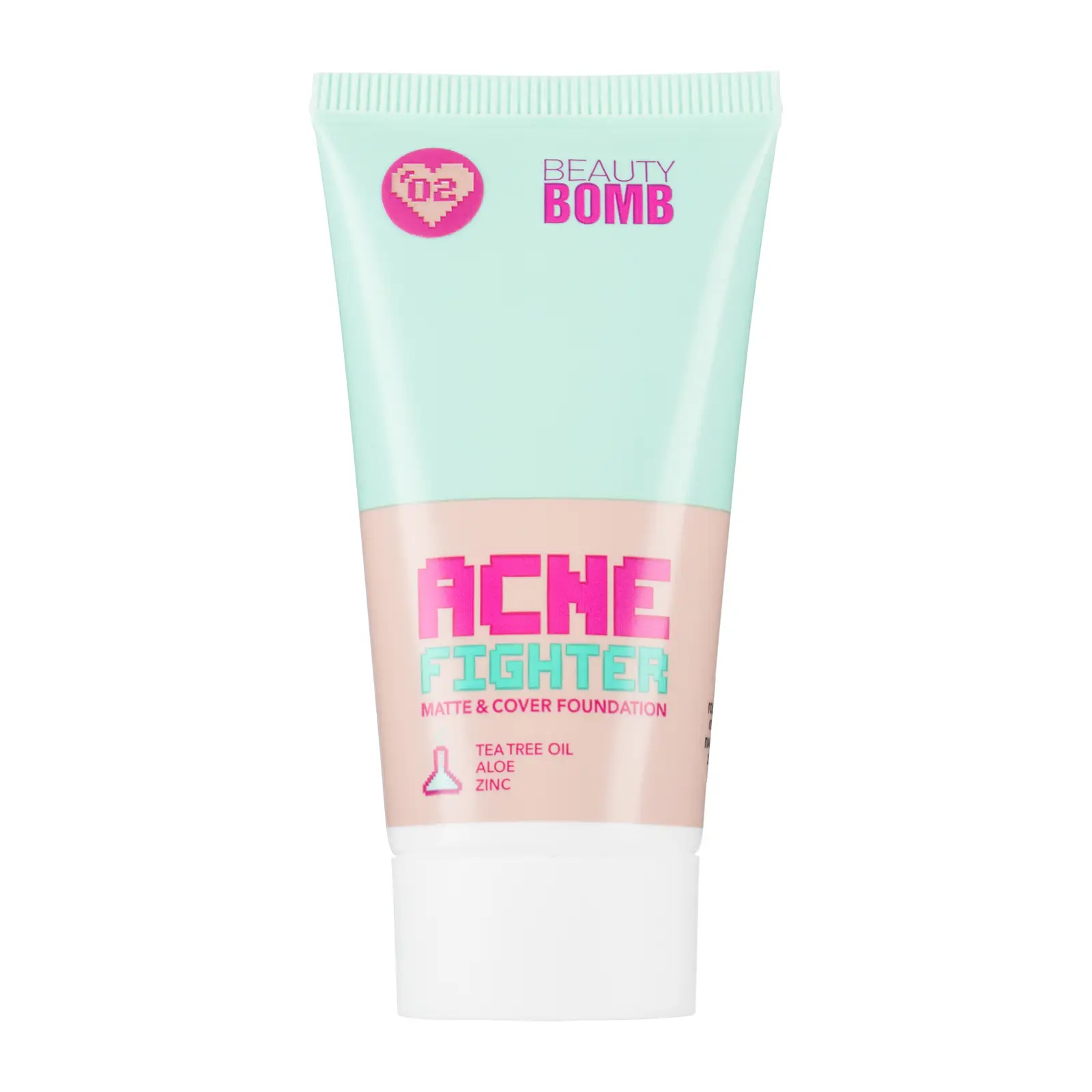 Тональный крем Beauty Bomb Acne Fighter тон 02