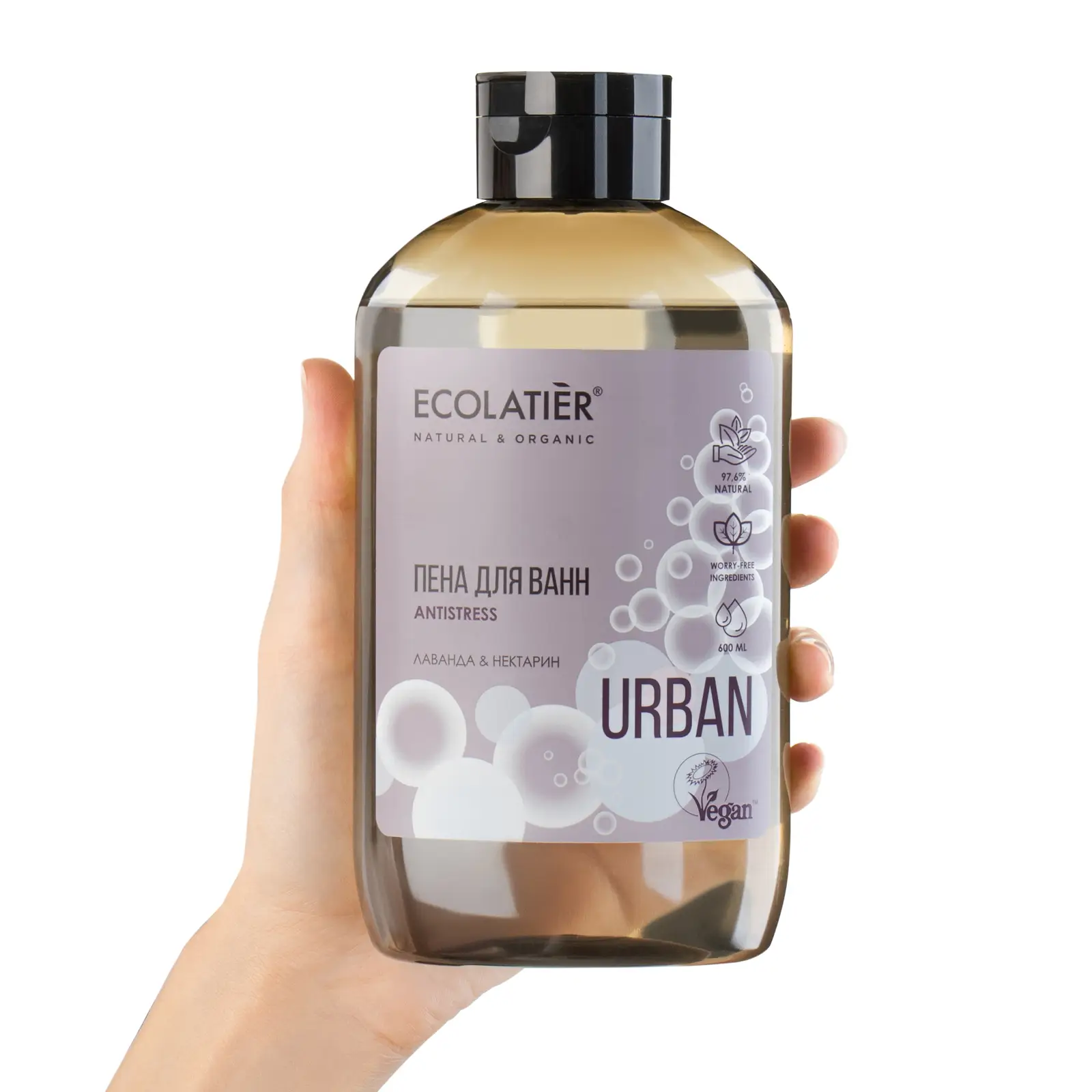 Пена для ванн Ecolatier Urban 600мл в ассортименте