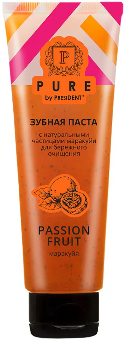 Зубная паста President Pure Маракуйя 100г