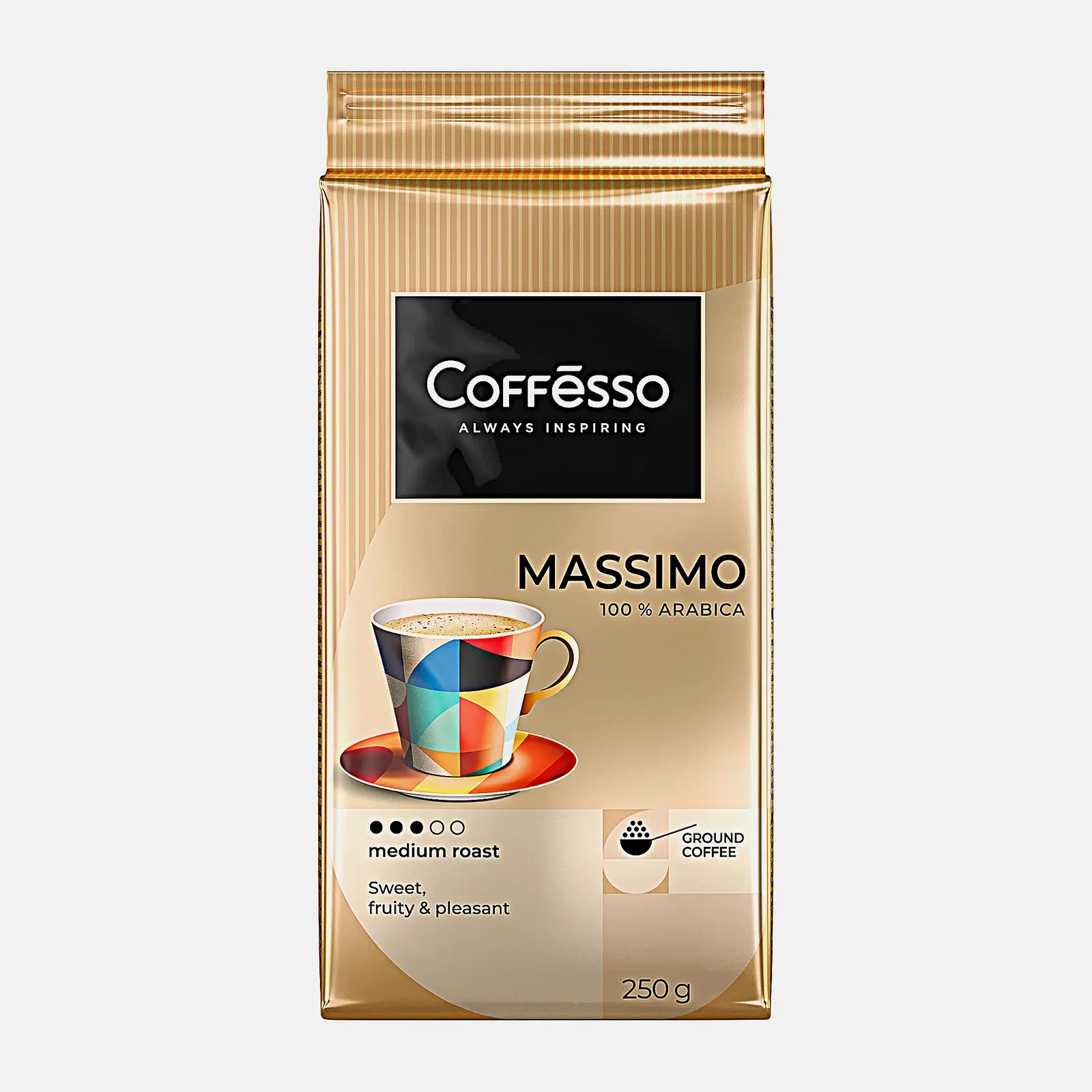 Кофе молотый Coffesso Massimo 250г