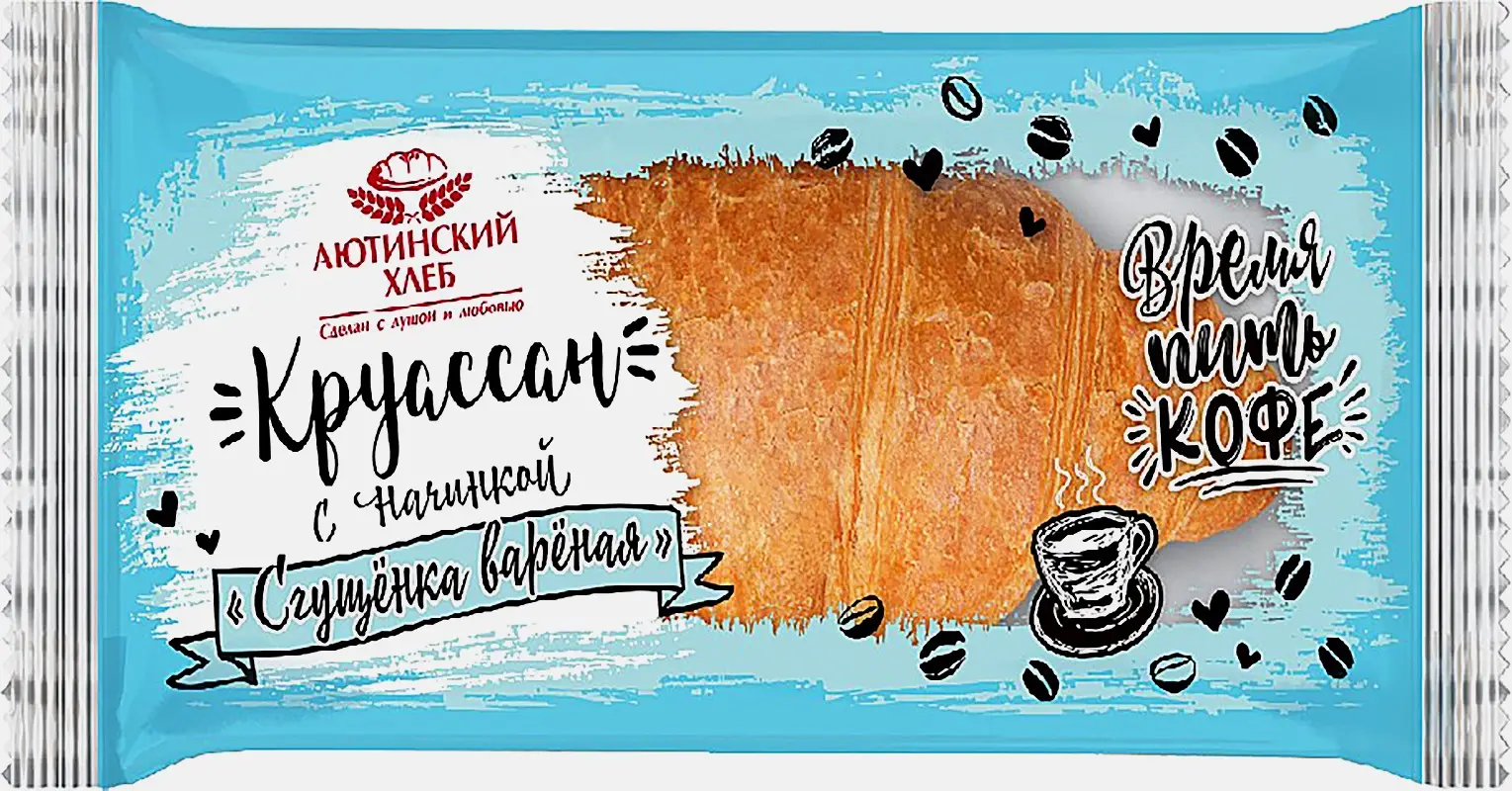 Круассан со сгущенным молоком 75г Круассан со сгущенным молоком 75г