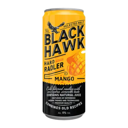 Изображение товара Пивной напиток со вкусом манго Black Hawk 5% 430мл