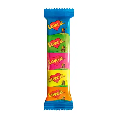 Изображение товара Жевательная резинка Ассорти вкусов Love is 21г