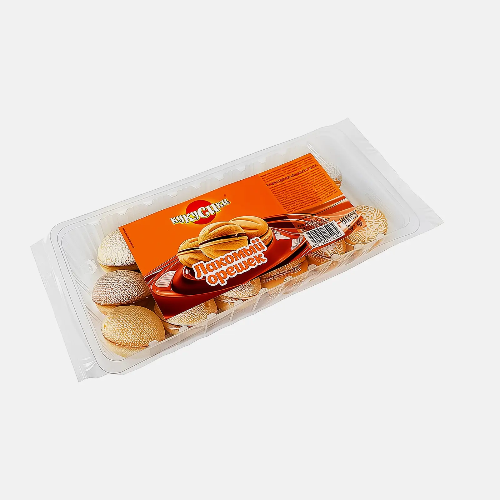 Изображение товара Печенье Кукусики сдобное Лакомый орешек 340г вкусное и ароматное