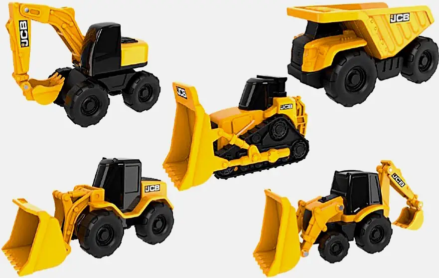 Игрушка-транспорт КиддиАрт Строительная техника JCB 1416973 в ассортименте