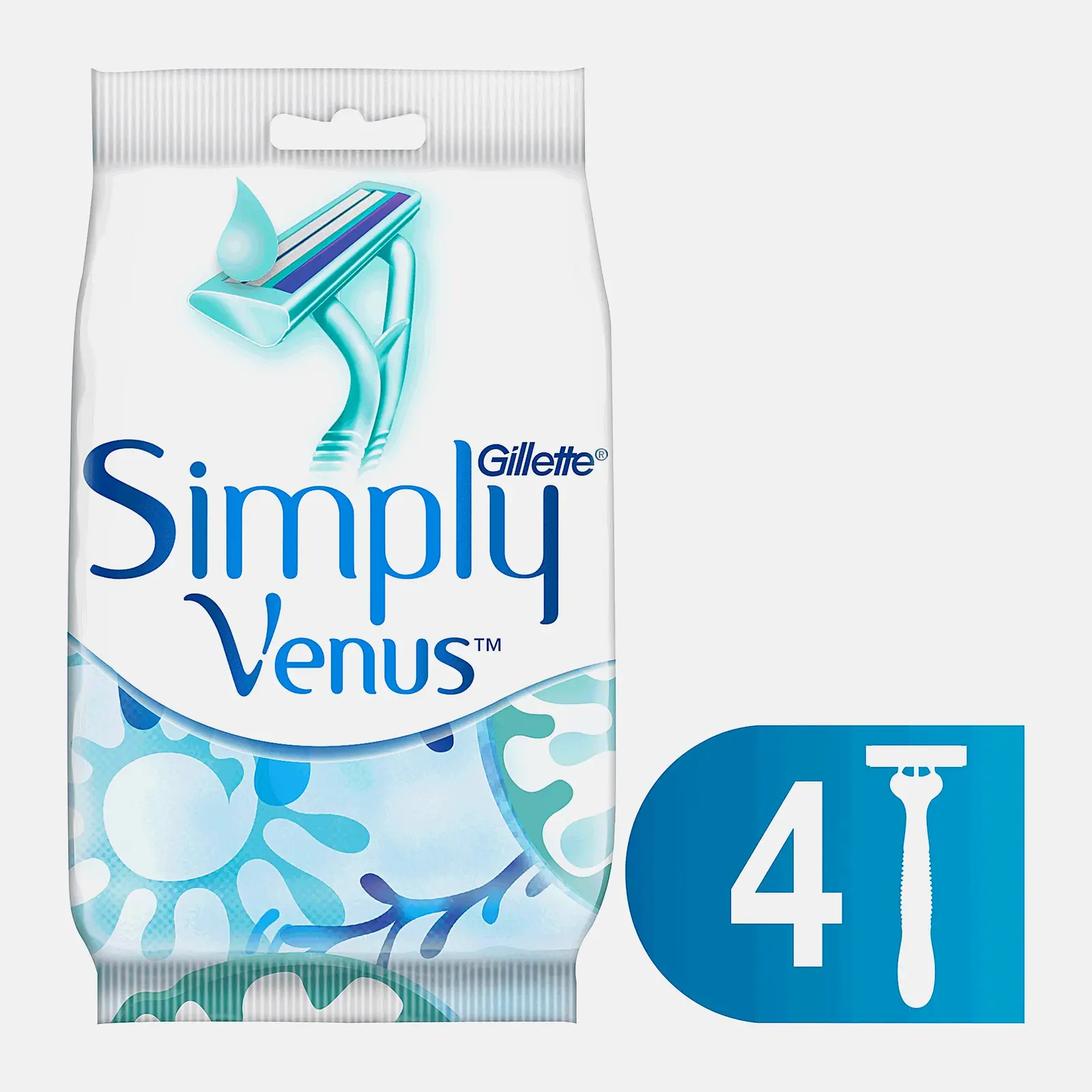 Бритва Gillette Satin Care одноразовая 4шт