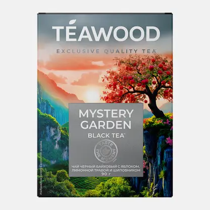 Черный чай Teawood Secret Garden 90г