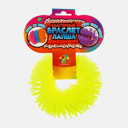 Игрушка-антистресс браслет Лапша в ассортименте