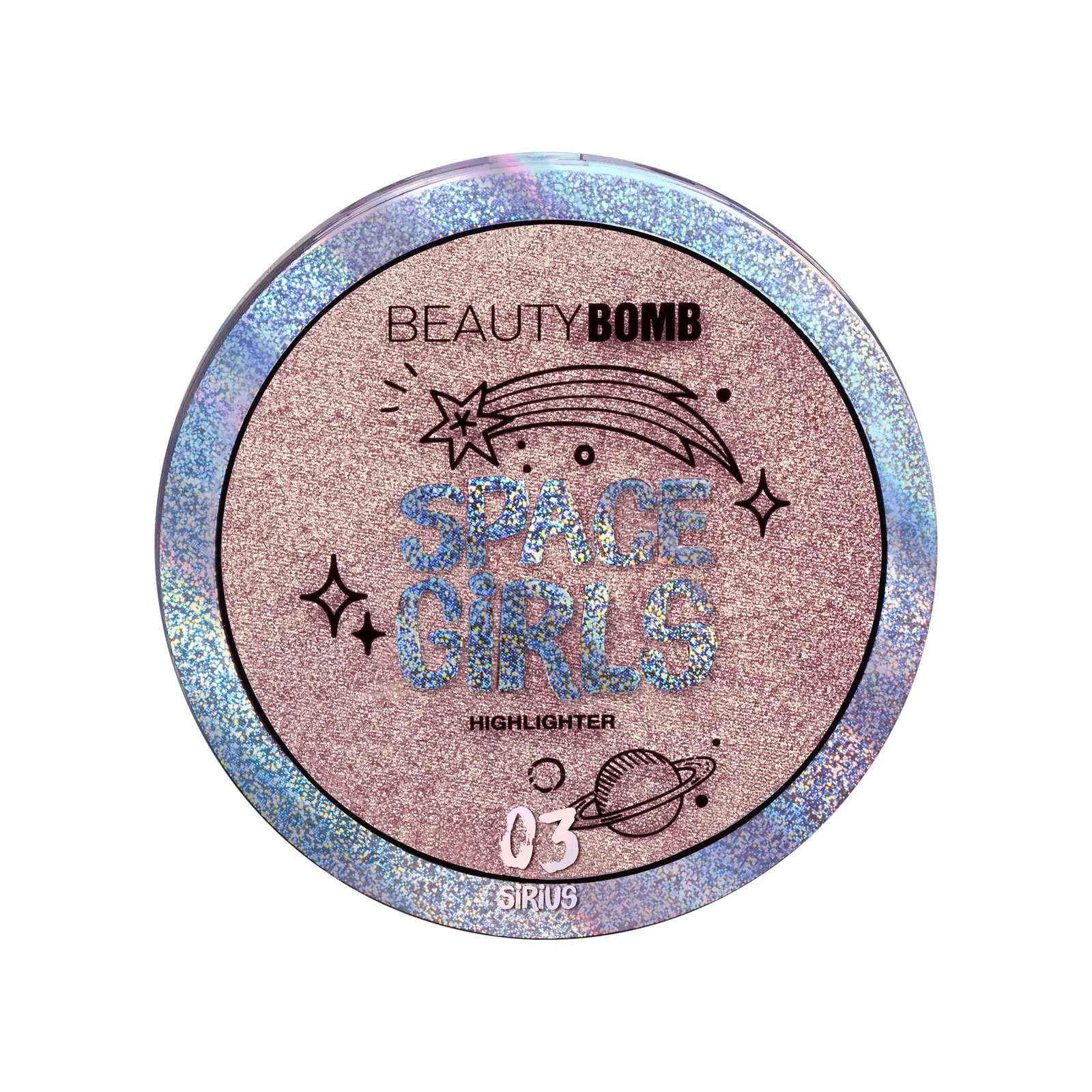 Подарочный набор Beauty Bomb Хайлайтер + Блеск для губ