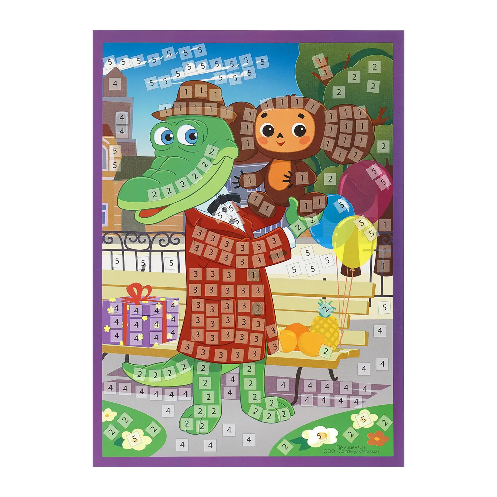 Аппликация Мультиарт Чебурашка Симбат в ассортименте