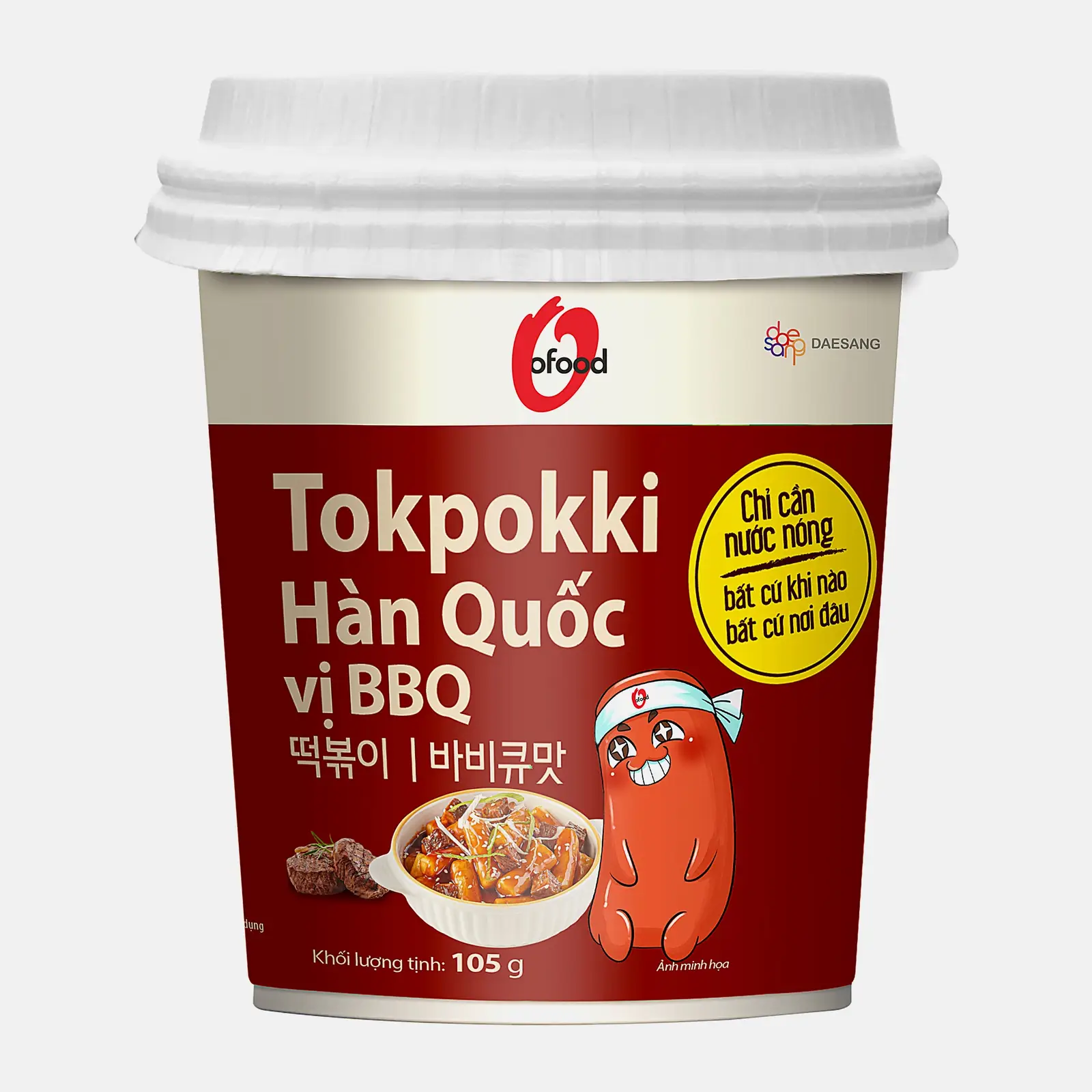 Изображение товара Токпокки со вкусом BBQ Ofood 105г