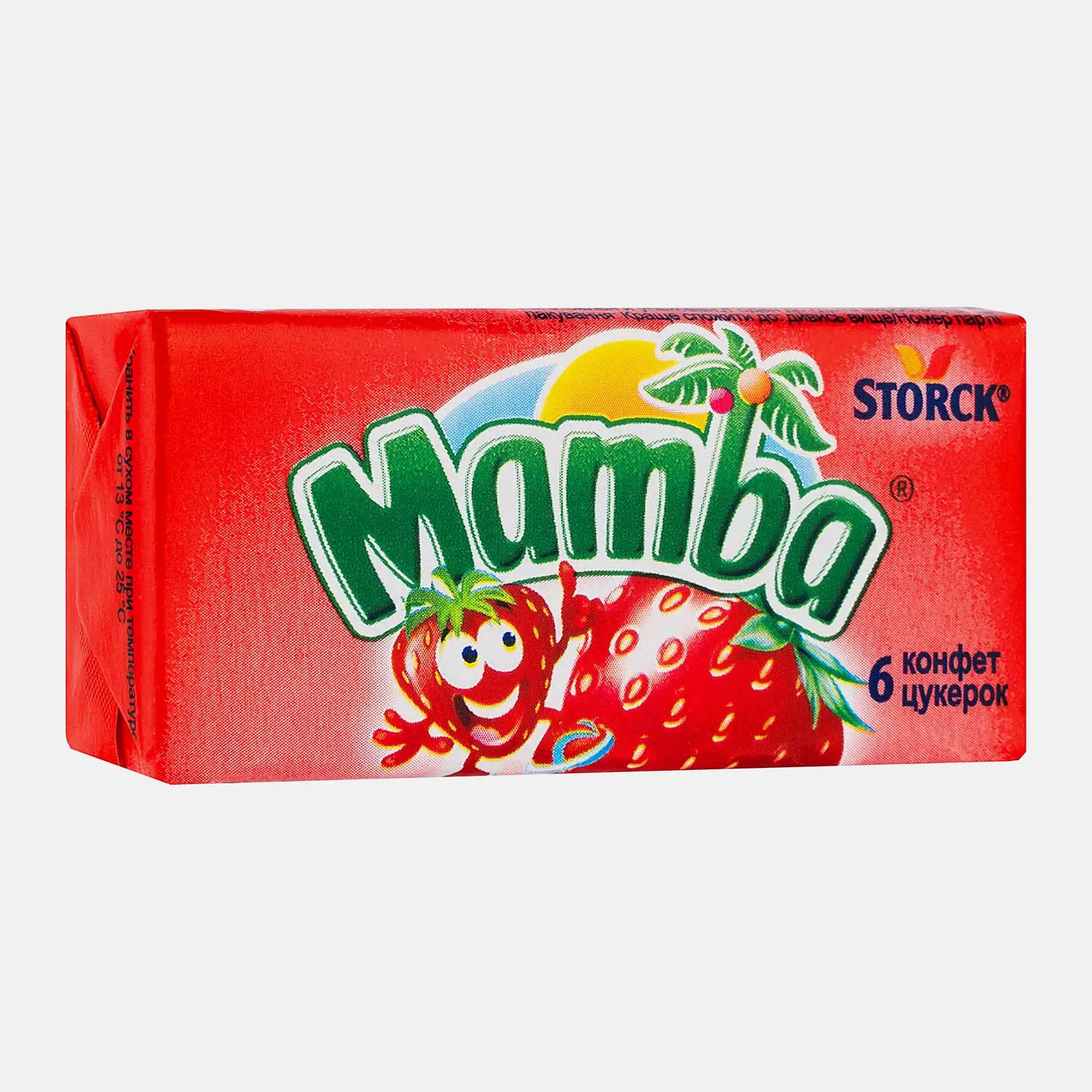 Конфеты жевательные Mamba 26.5г в ассортименте