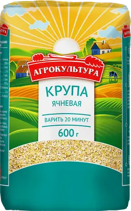 Крупа Ячневая Агрокультура 600г