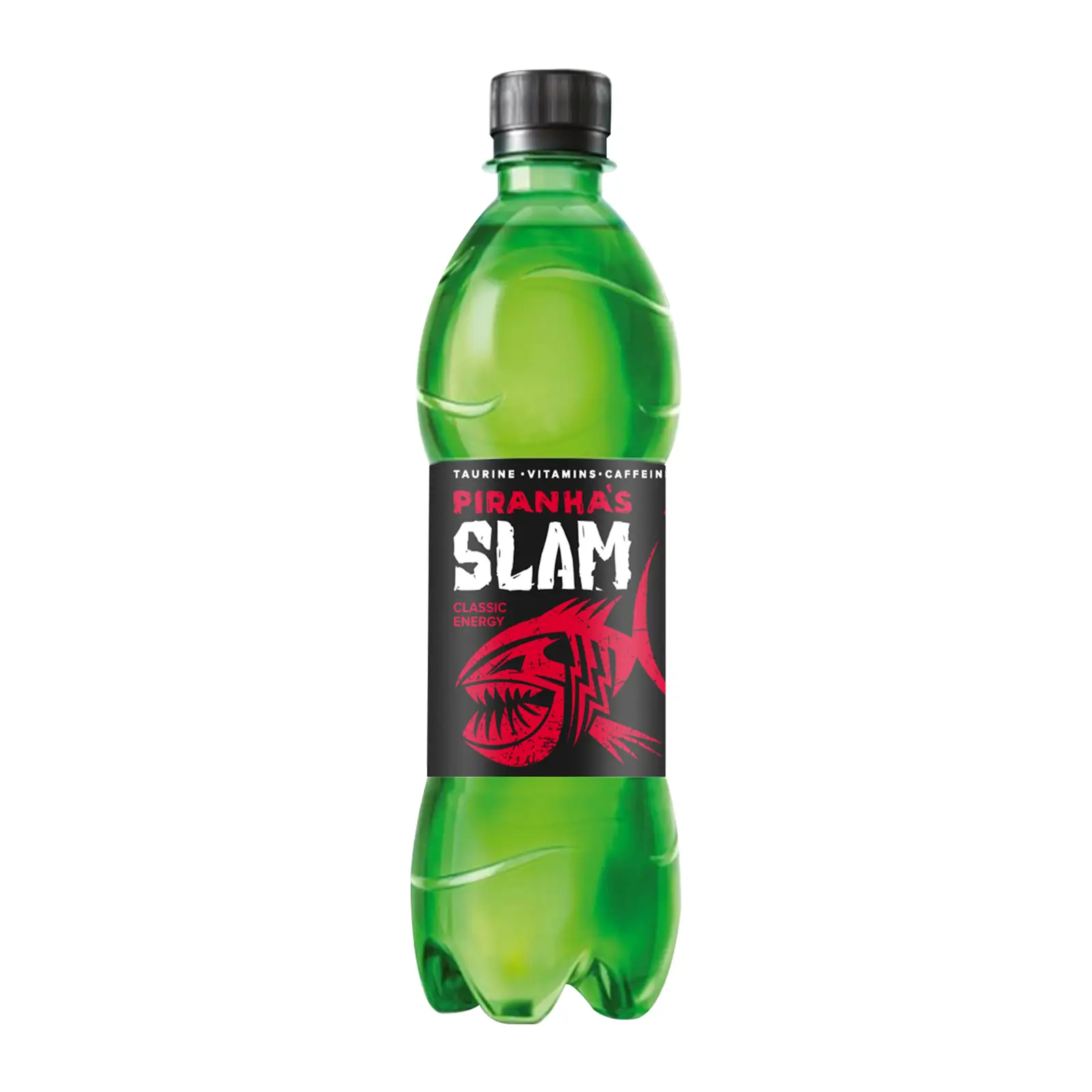 Изображение товара Энергетический напиток Piranhas Slam Classic Energy 500мл для бодрости и концентрации