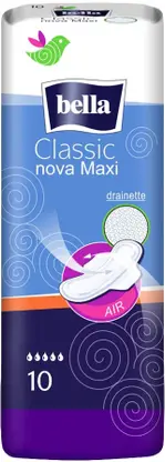 Изображение товара Прокладки Bella Classic Nova Maxi 10шт для женщин