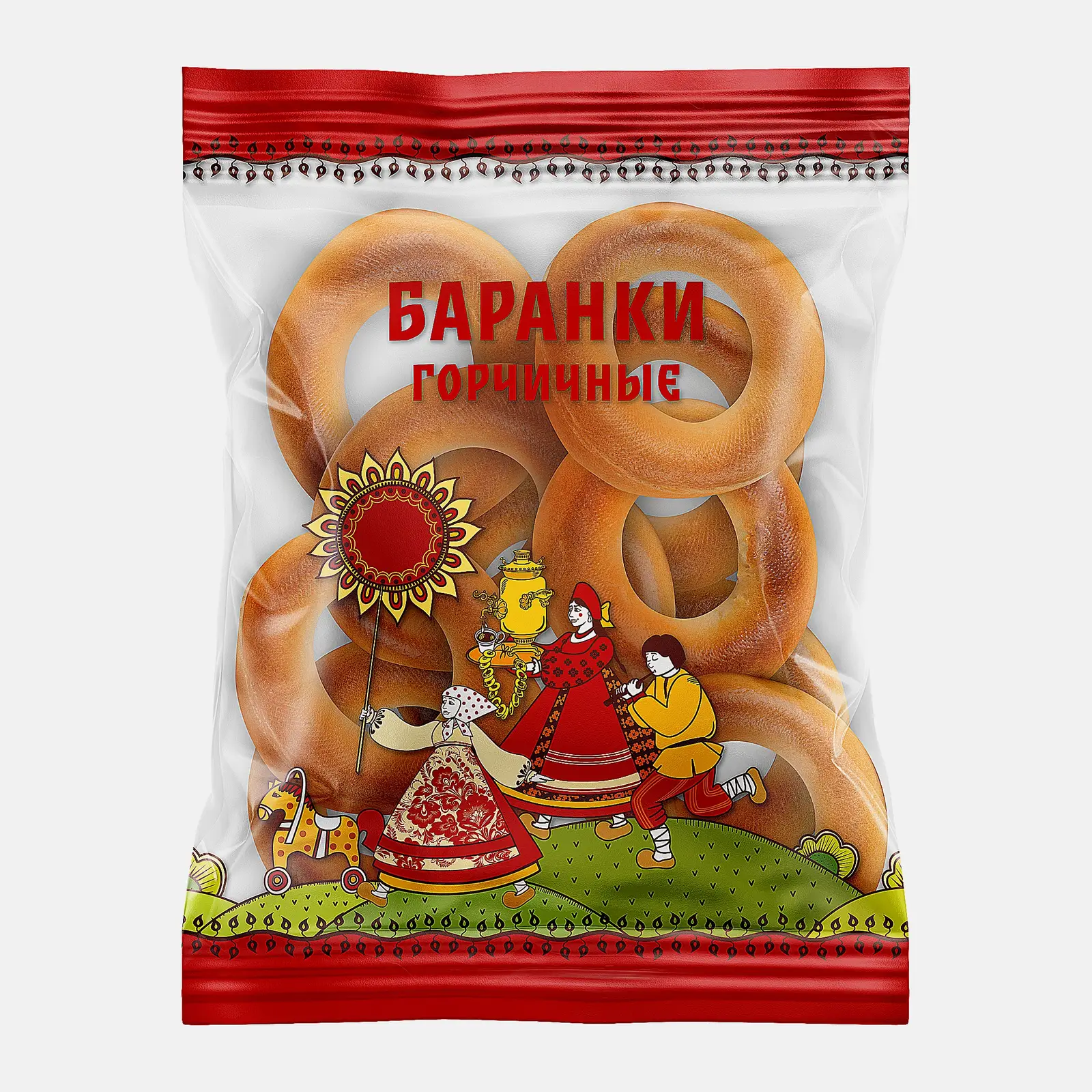 Баранки традиционные горчичные 350г