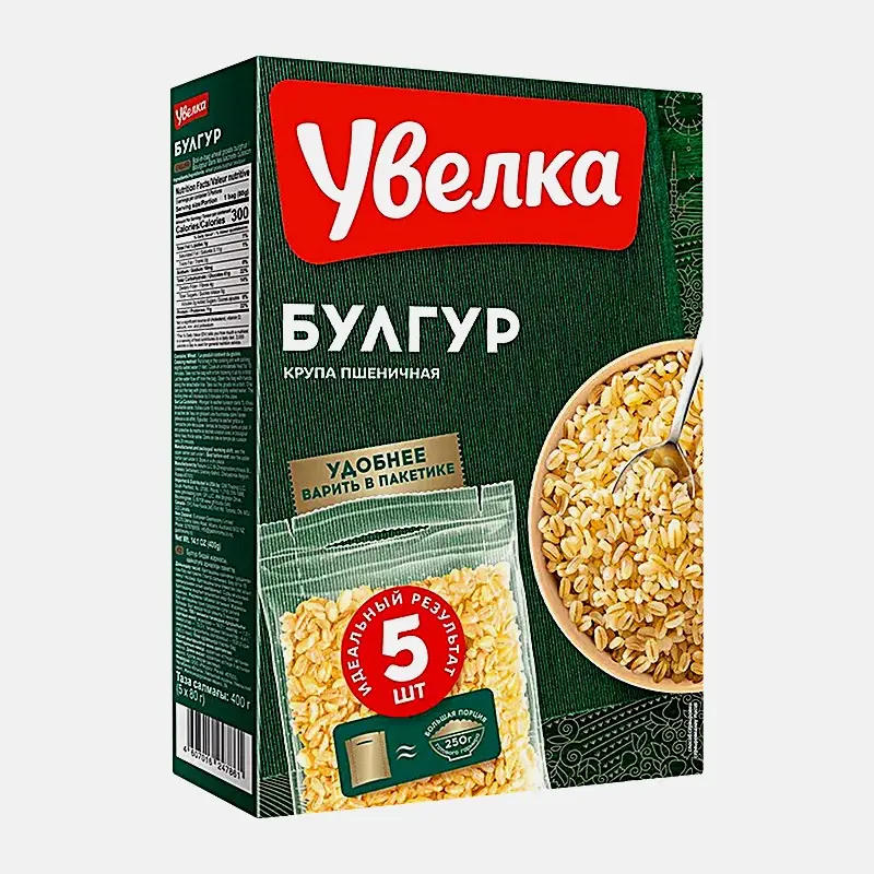 Булгур Увелка 5пак*80г - фото 2