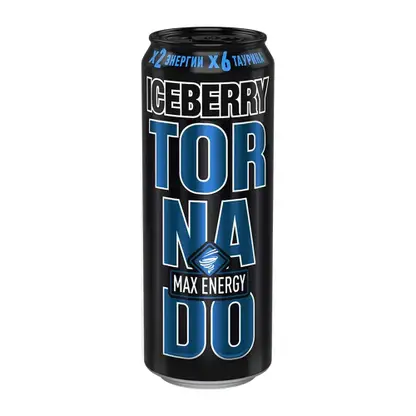Изображение товара Энергетический напиток Tornado Max Iceberry 450мл