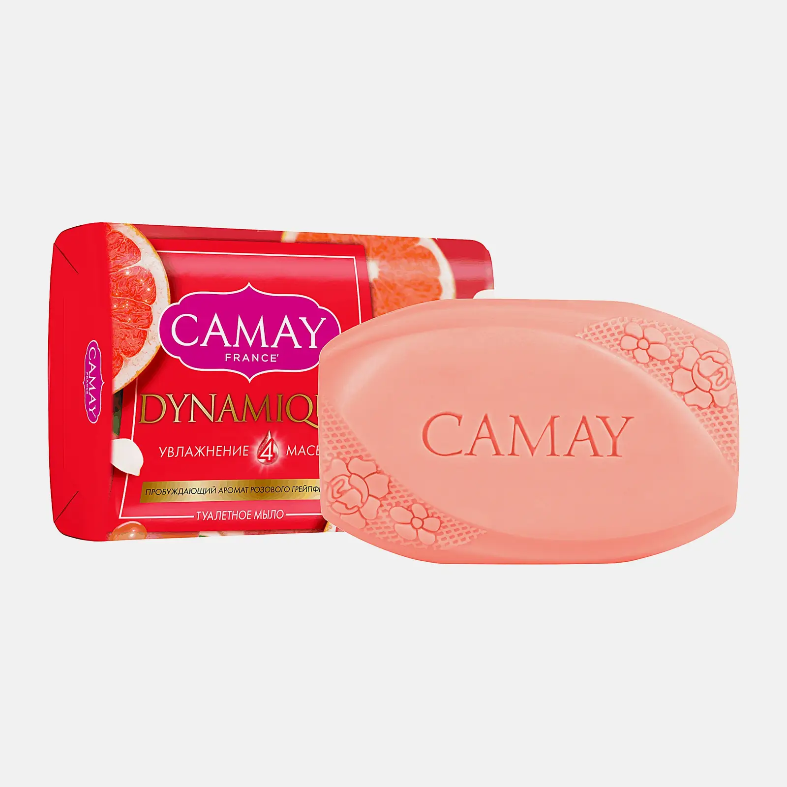 Изображение товара Туалетное мыло Camay Dynamique аромат грейпфрута 85г