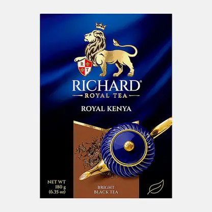 Чай чёрный Richard Royal Kenya листовой 180г