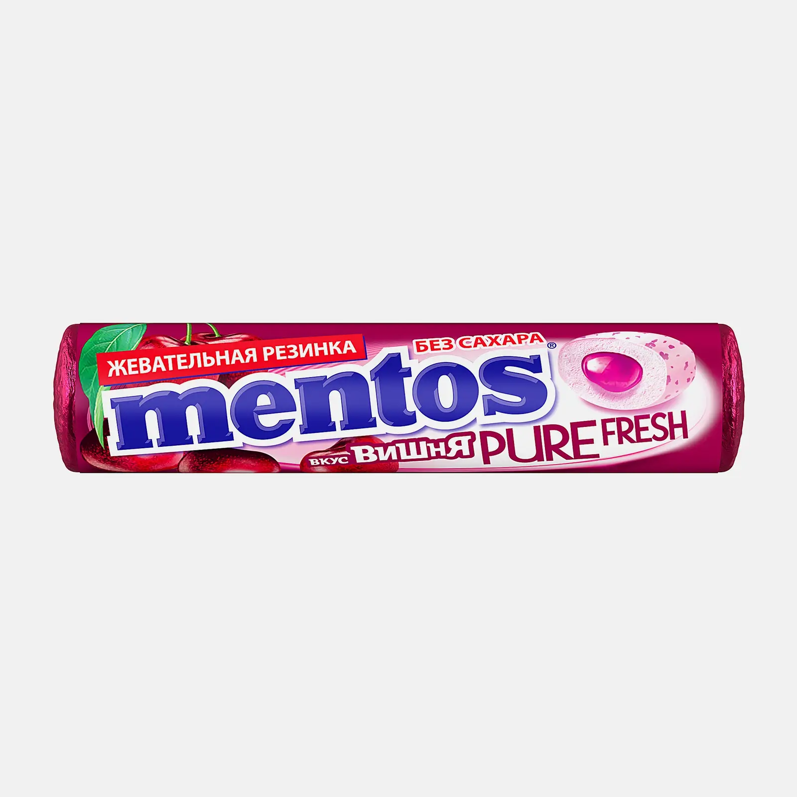 Изображение товара Жевательная резинка Вишня Mentos 15.5г