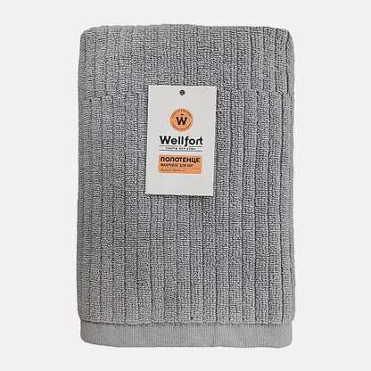 Махровое полотенце для ног 50*70см Wellfort